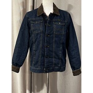 Wrangler‎ Women's Denim Jacket Lined With Flannel Xl